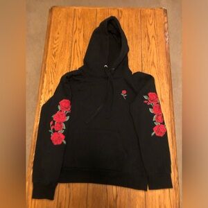 Reflex Embroidered Roses Hoodie
